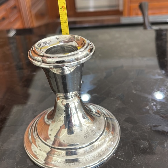 Vintage Gorman sterling 948 candlestick holders - Picture 2 of 9